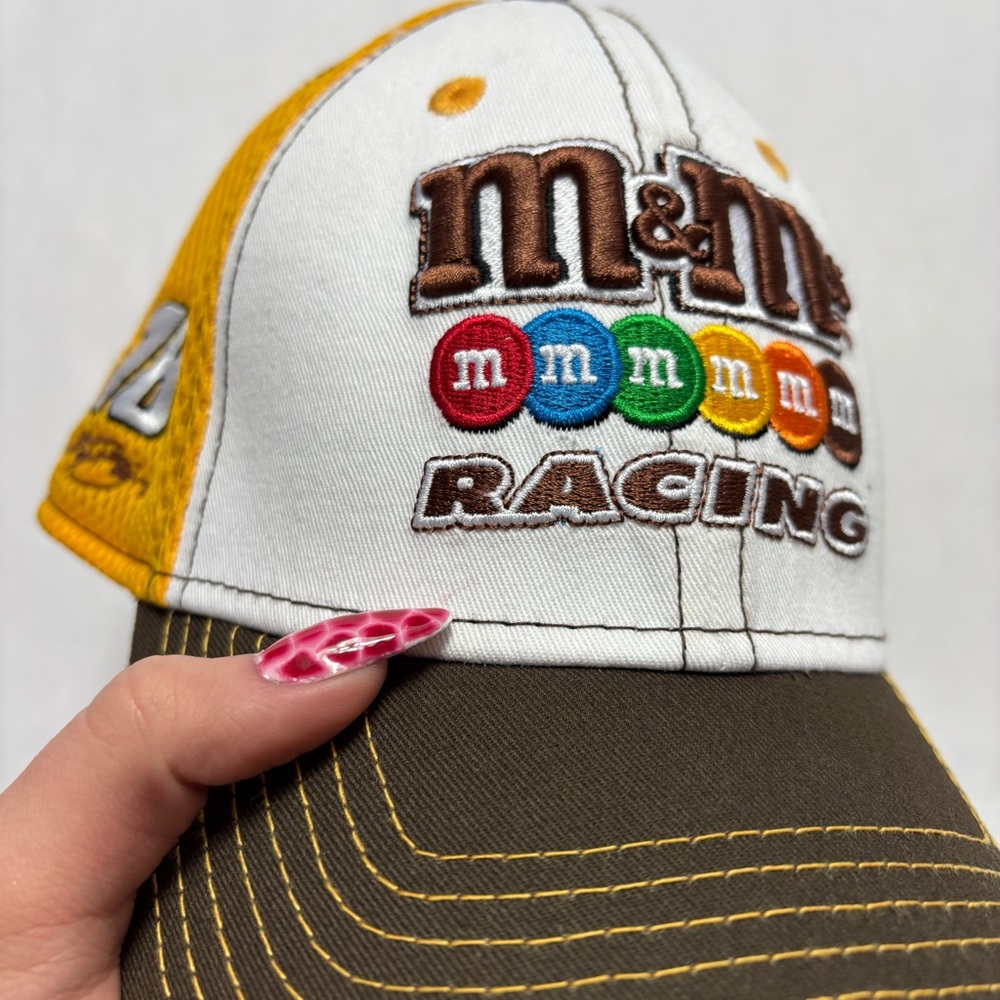 NASCAR M&M racing trucker hat - Picture 4 of 7